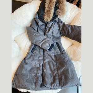 Soia & Kyo Delphie Grey Winter Down Coat